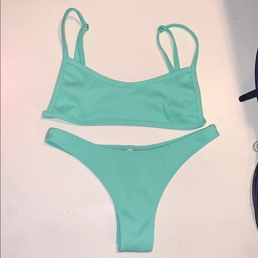 White fox bikini
